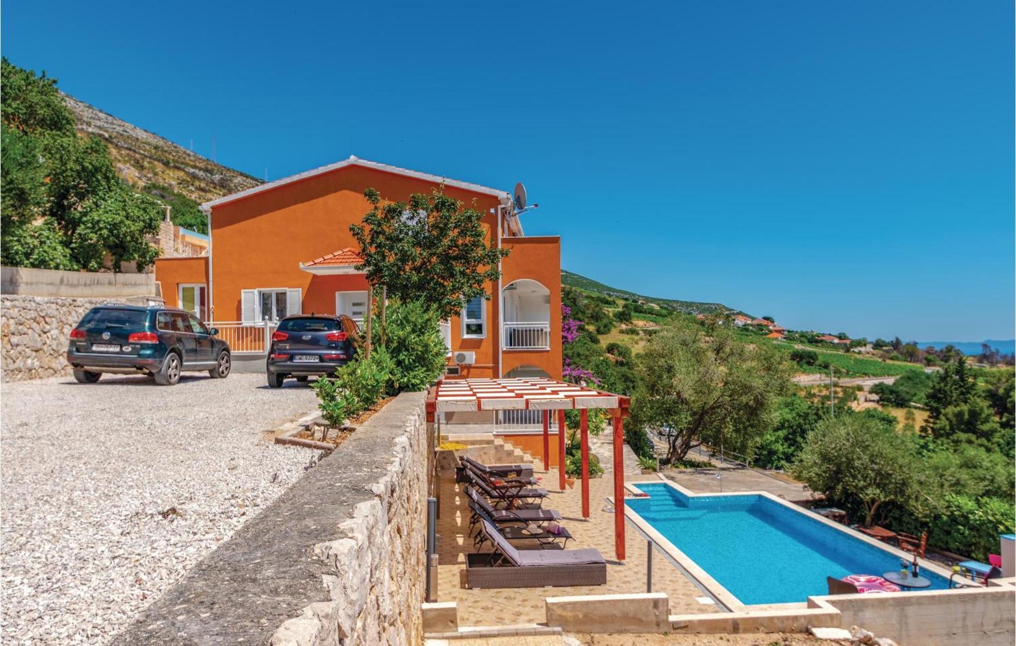 Nice Apartment In Orebic With House Sea View Exteriör bild