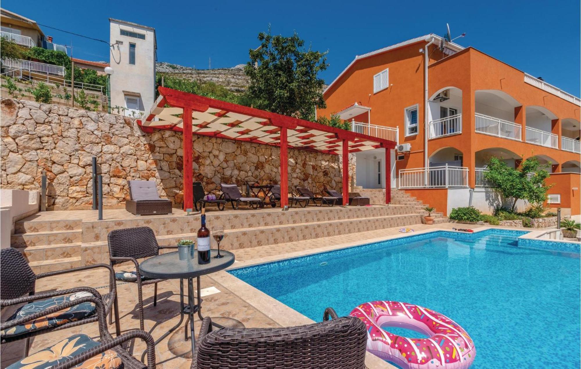 Nice Apartment In Orebic With House Sea View Exteriör bild